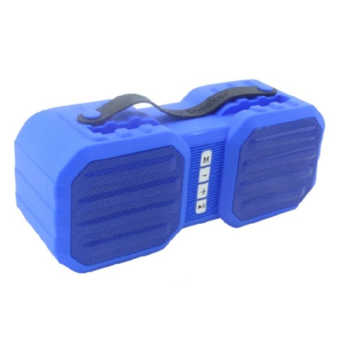 GENERICO - Parlante MU-X8 Bluetooth porta celular Azul