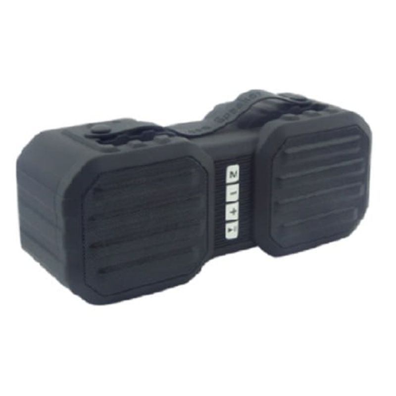 GENERICO - Parlante MU-X8 Bluetooth porta celular Negro