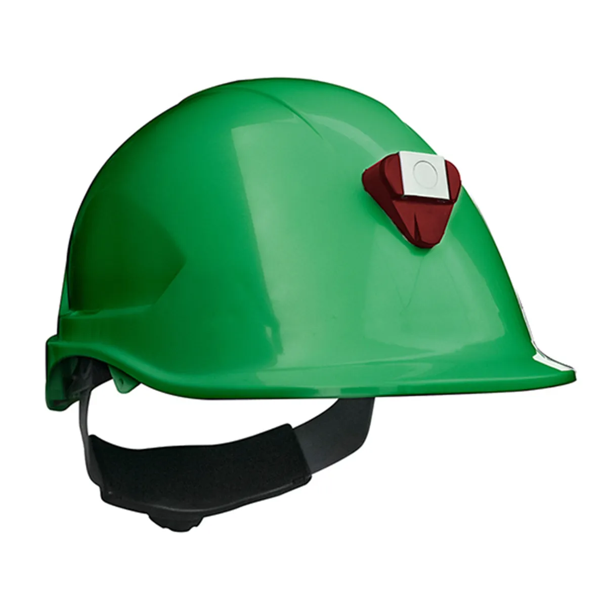 STEELPRO - Casco MTA ABS Verde / Portalampara