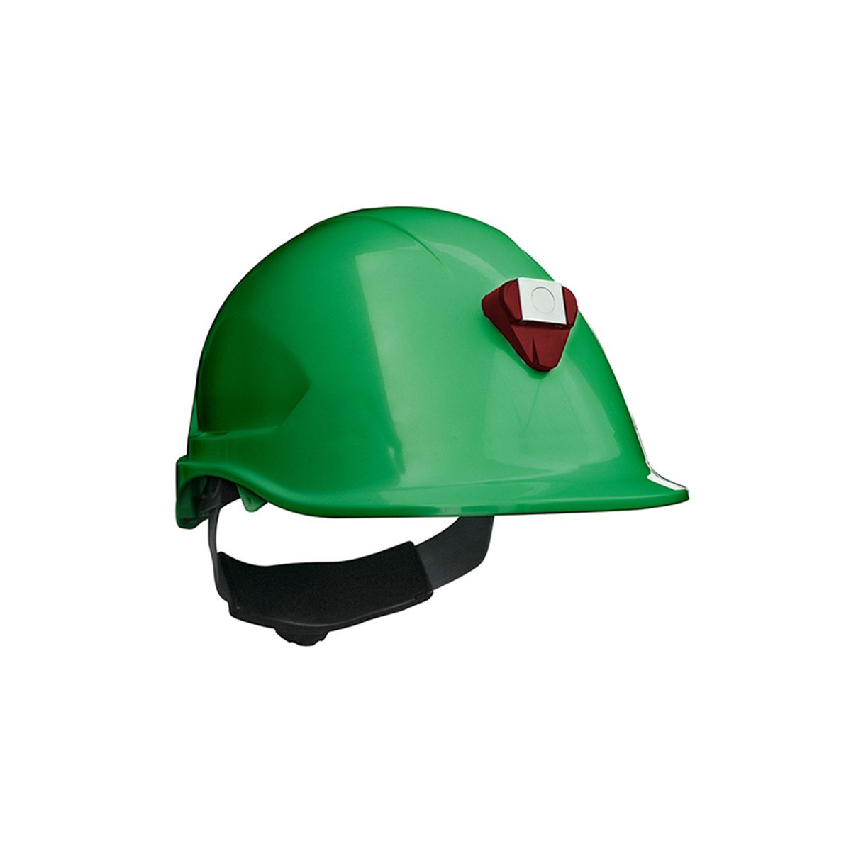 STEELPRO - Casco MTA ABS Verde / Portalampara