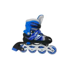 GENERICO - Patines De Linea Para Niño Niña Azul S