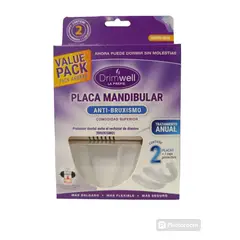 DRIMWELL - Placa De Bruxismo Value Pack - 2 Unidades Protector Dental