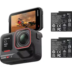 INSTA 360 - Cámara deportiva Insta360 ACE PRO 2 Paquete Doble batería