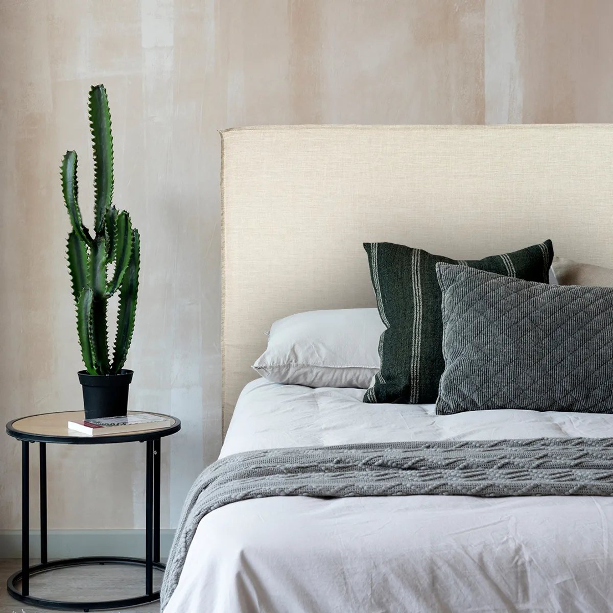 KABECEROS - RESPALDO DE CAMA CON FUNDA FUELLE - KING- LINO TUCUMAN ARENA