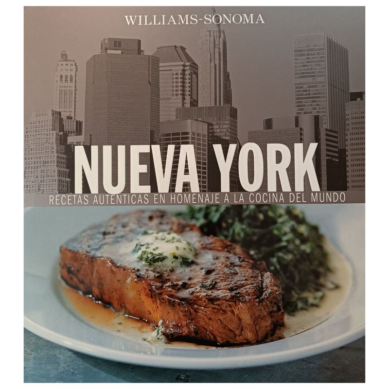 GENERICO - Libro de cocina Nueva York EEUU gastronomía internacional recetas