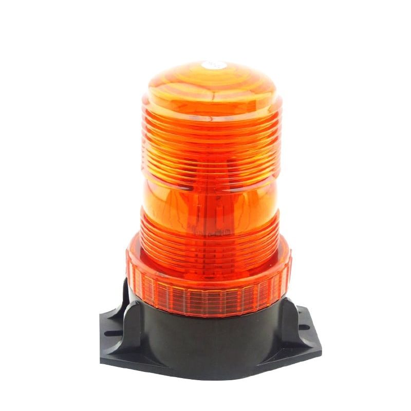 GENERICO - Baliza LED Strobo 30 LED Ambar, Apernable, 12/24 Volt.