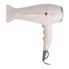 GAMA - Secador Diamond Ceramic Std Blanco 3D
