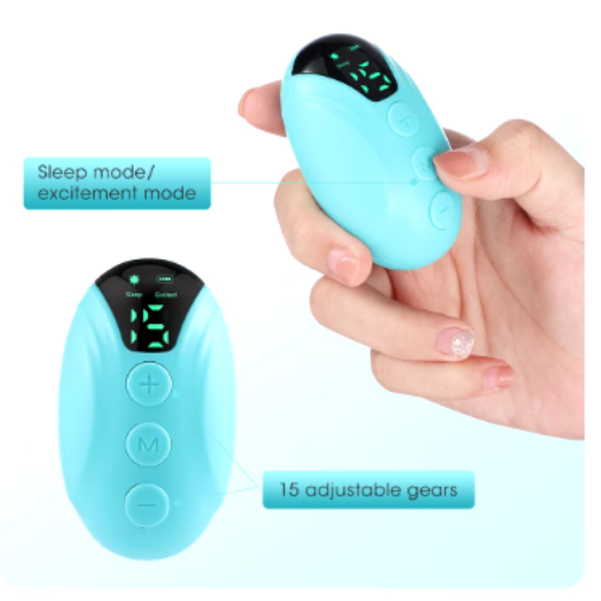 GENERICO - Huevo Anti estres Ansiedad He Insomnio  Pulso Estimulador