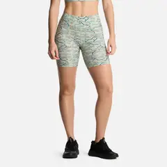 HAKA HONU - Calza Mujer Coihue Biker Print Menta
