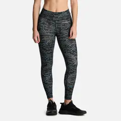 HAKA HONU - Calza Mujer Coihue Larga Print Negro