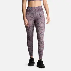 HAKA HONU - Calza Mujer Coihue Larga Print Morado Claro