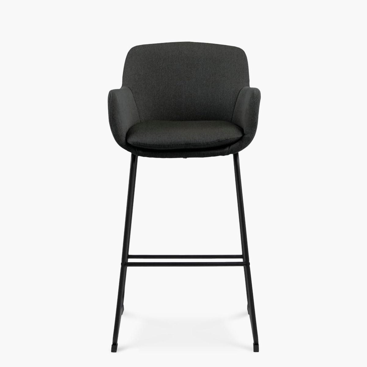 FORM DESIGN - Taburete alto 76 Tapiz Felisa Gris Oscuro Form