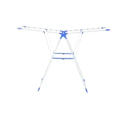 GENERICO - Tendedero De Ropa Plegable Azul Grande