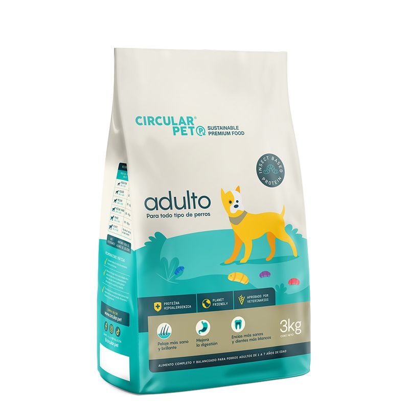 CIRCULAR PET - Alimento Circular Pet Hipoalergénico Perro Adulto 3 Kg.