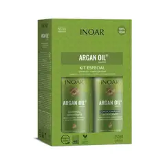 INOAR - Kit Duo Shampoo Y Acondicionador Argan Oil 250gr