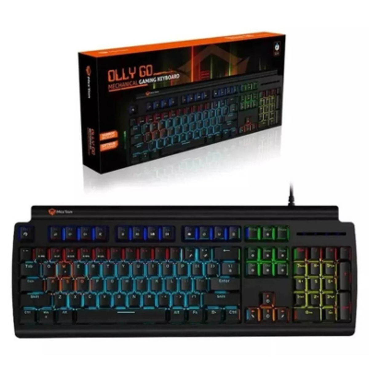 MEETION - Teclado Mecánico Gamer Mk600