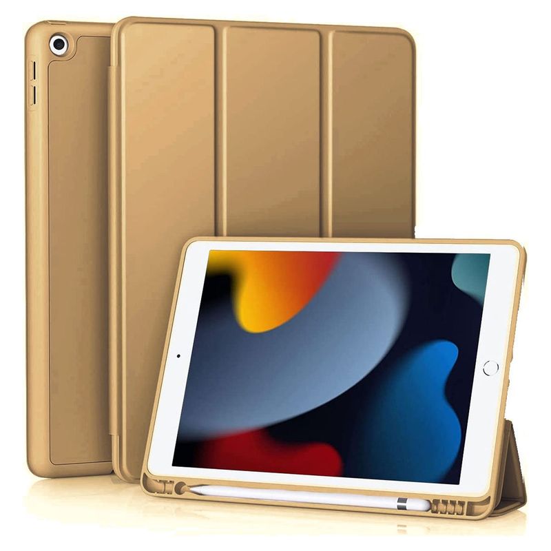 JOIGO - Carcasa Funda Para iPad Air 6 11pul M2 2024 Con Dorado