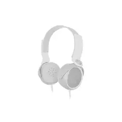 MLAB - Audífonos Extrabass Over Ear Alámbricos Blanco