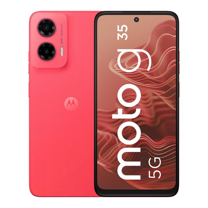 MOTOROLA - Moto G35 5G naranja 4+128GB