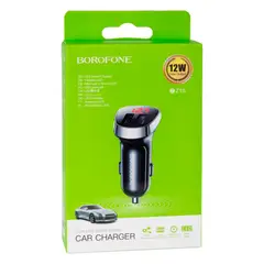 BORO - ADAPTADOR AUTO 12W 24A CON PANTALLA BZ15
