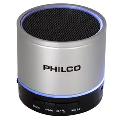 PHILCO - PARLANTE PORTATIL BLUETOOTH-USB P295 PLATA PLOMO