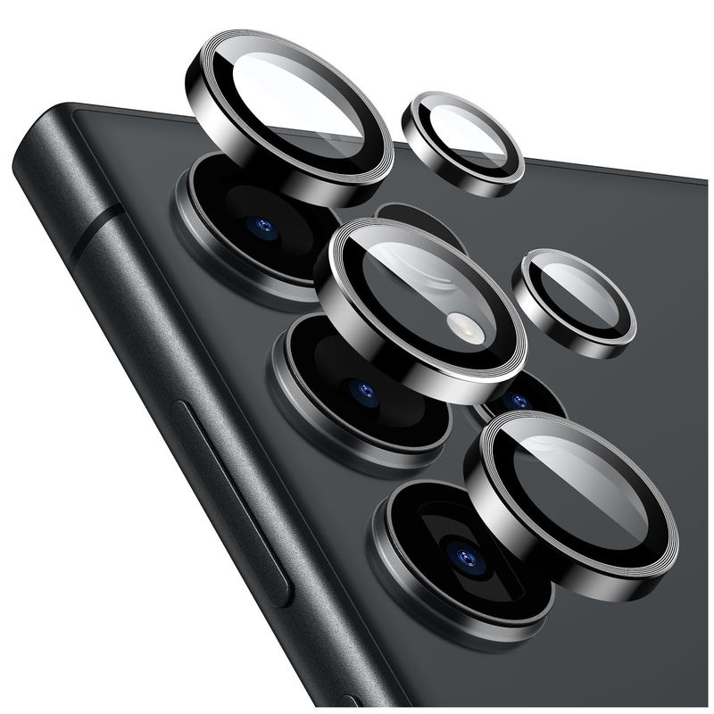 CELLBOX - Protector de Lentes Cámara para Samsung S23 Ultra - Negro