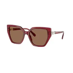 SWAROVSKI - LENTE DE SOL - SK6016 105573 - Borgoña traslúcido