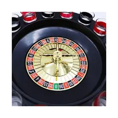 ANGELES DEL HOGAR - Juego De Ruleta Con Vasos Drinking Roulette Juego De Mesa