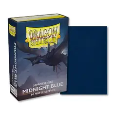 Dragon Shield - Protectores 60 Japanese - Matte Midnight Blue