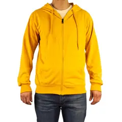 LIKE SHOP - Poleron Algodón Hombre Primavera Verano Cierre Colores Mu54