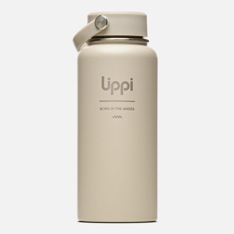 LIPPI - Botella Light Steel Wide Top Bottle 950ml Arena Lippi