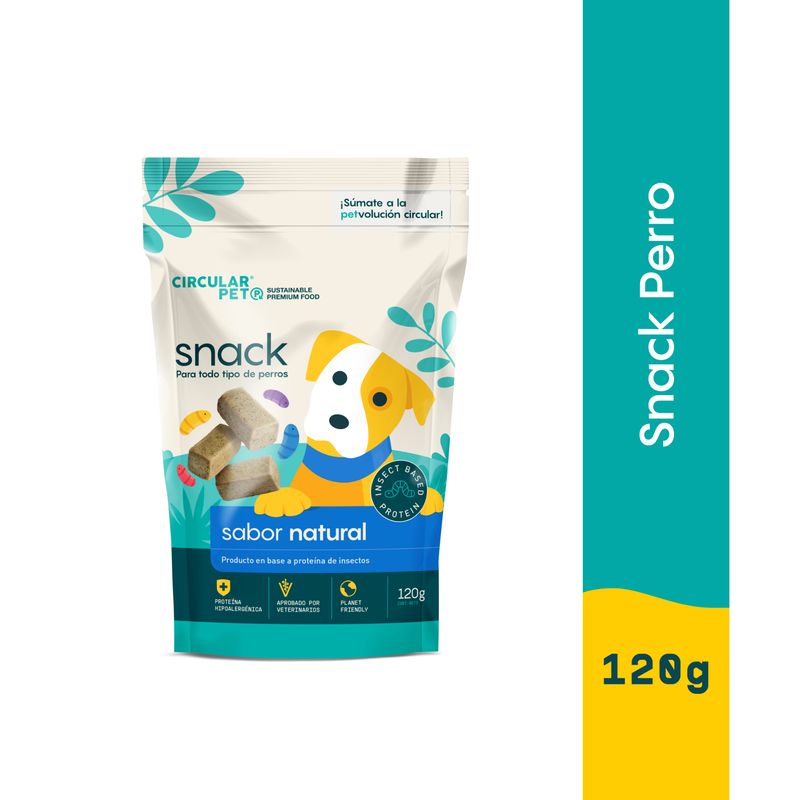 CIRCULAR PET - Snack de Perro Proteína Insectos 120g