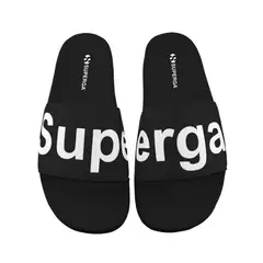 SUPERGA - Sandalia 1908 Puu Black White - Negro