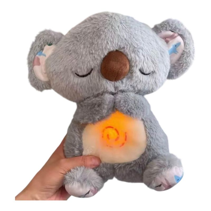GENERICO - Koala de peluche que Respira Alivia la ansiedad con sonido