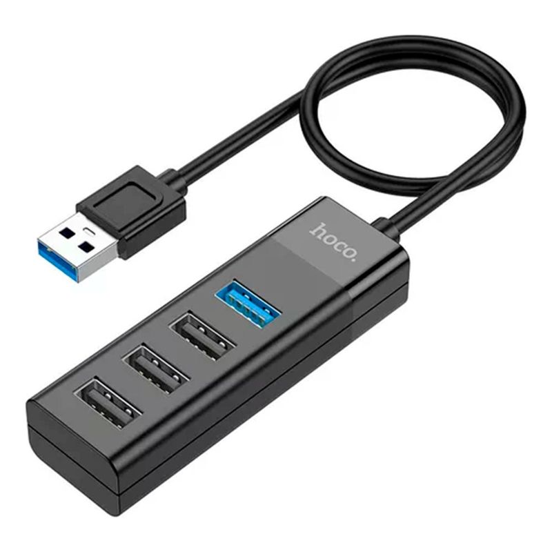 HOCO - HUB USB HOCO HB25 PREMIUM 4 EN 1 3.0.