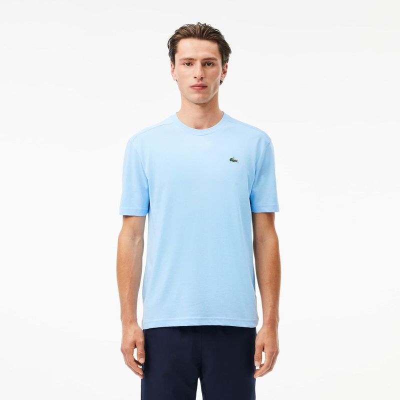 LACOSTE - Polera Lacoste TH4562 Hombre Blanco - Negro