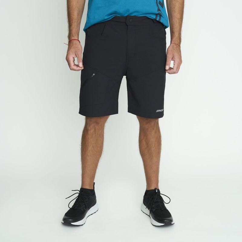 SPYDER - Short Outdoor Hombre Spyder Batu Negro SYMSO01S24BK