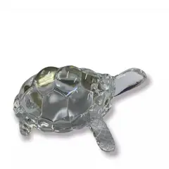 GENERICO - Tortuga Vidrio Figura Decorativa - S4355
