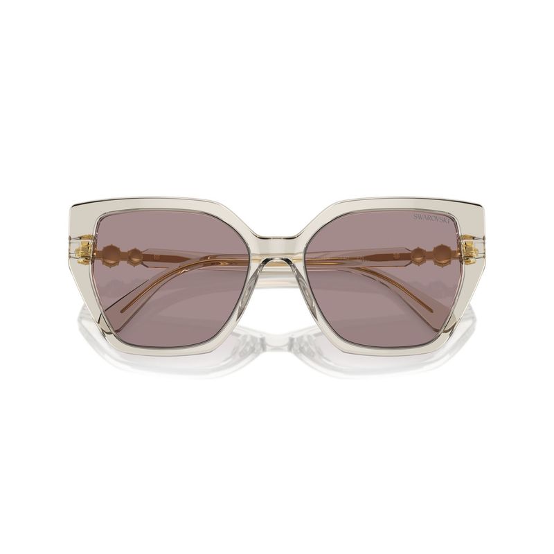 SWAROVSKI - LENTE DE SOL SWAROVSKI  SK6016 3003LA - Beige traslúcido