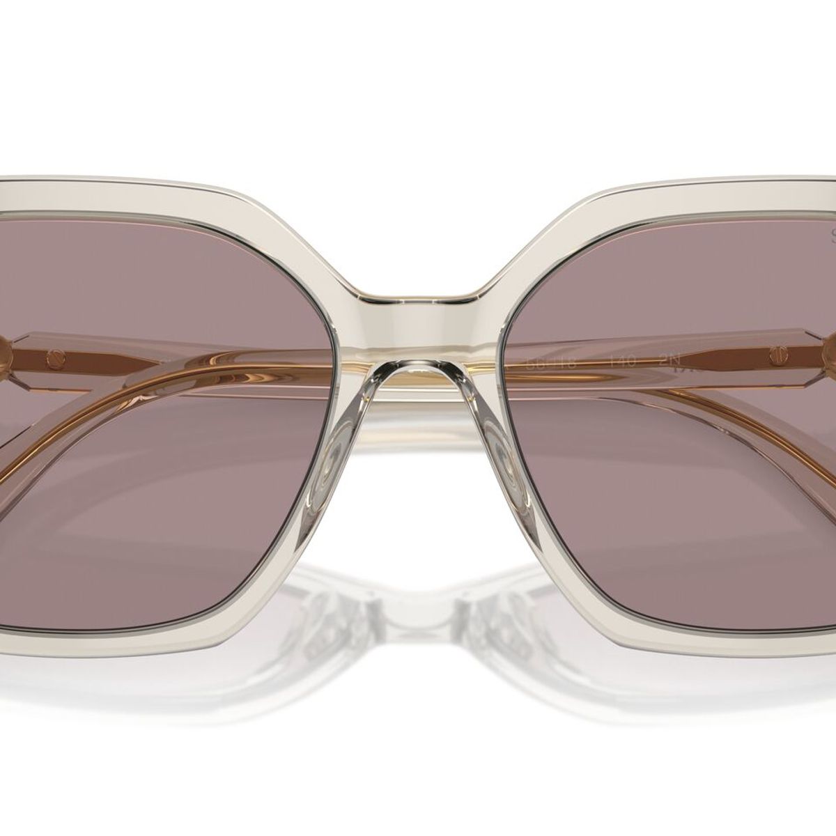 SWAROVSKI - LENTE DE SOL SWAROVSKI  SK6016 3003LA - Beige traslúcido