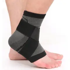 GENERICO - Tobillera Deportiva Venda de Compresión Doble Ajustable M