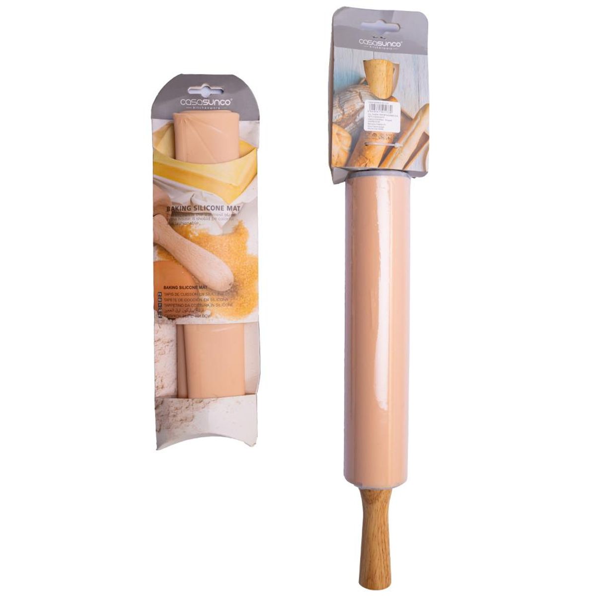 CASASUNCO - Set de silicona uslero y lamina antiadherente