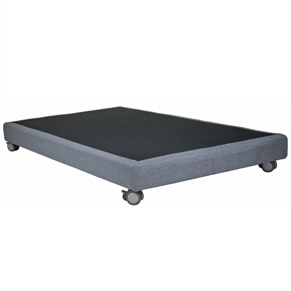BLOCCARE - Base De Cama 1.5 Plazas 13 cm L200 cm rueda logo R. Colchon V.Elastico