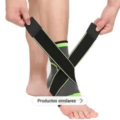 GENERICO - Tobillera Deportiva Venda de Compresión Doble Ajustable XL
