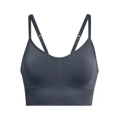UNDER ARMOUR - Sostén low seamless Train mujer Gris