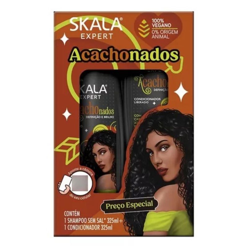 SKALA - KIT SHAMPOO Y ACOND ACACHONADOS SKALA EXPERT 650ML