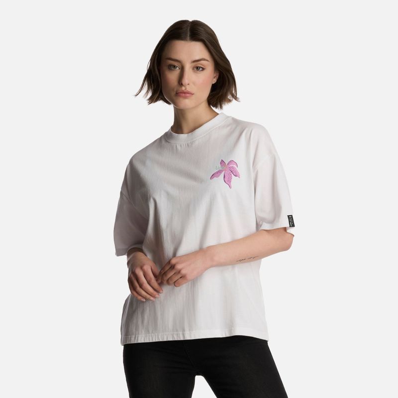 LIPPI - Polera Mujer Sun T-Shirt Blanco Lippi