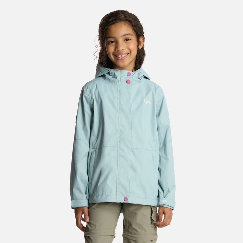 LIPPI - Chaqueta Niña Blizzard B-Dry Hoody Jacket Celeste Lippi