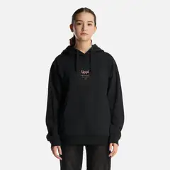 LIPPI - Polerón Teen Girl Ulmo Mid Point Hoody Sweatshirt Negro