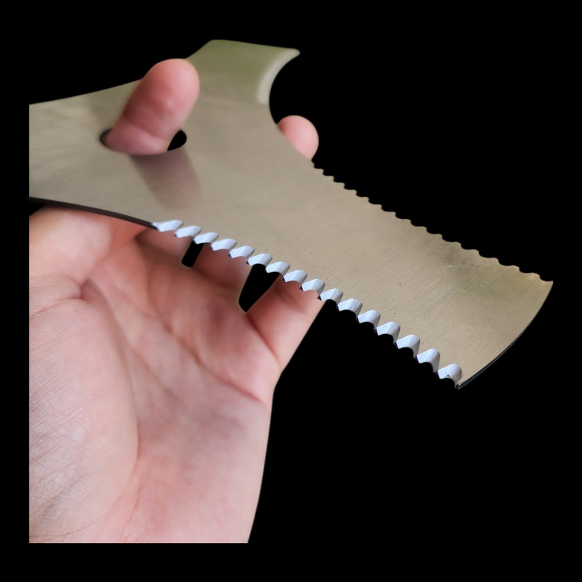 GENERICO - Cuchilla 3 Puntas Dentada Para Desmalezadora